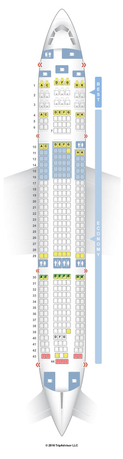 SeatGuru Seat Map Eurowings.